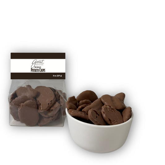 Chocolate Covered Potato Chips / CASE 15 units