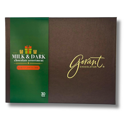 Holiday Milk and Dark Chocolate Assortment - 90 Piece / CASE 5 units