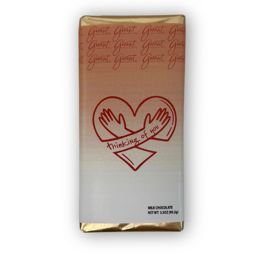 Thinking of You 3.5oz Candy Bar / CASE 36 units