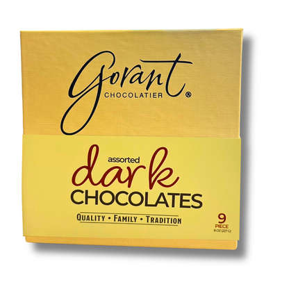 Dark Chocolate Assortment - 9 Piece / CASE 12 units