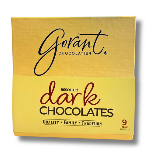 Dark Chocolate Assortment - 9 Piece / CASE 12 units