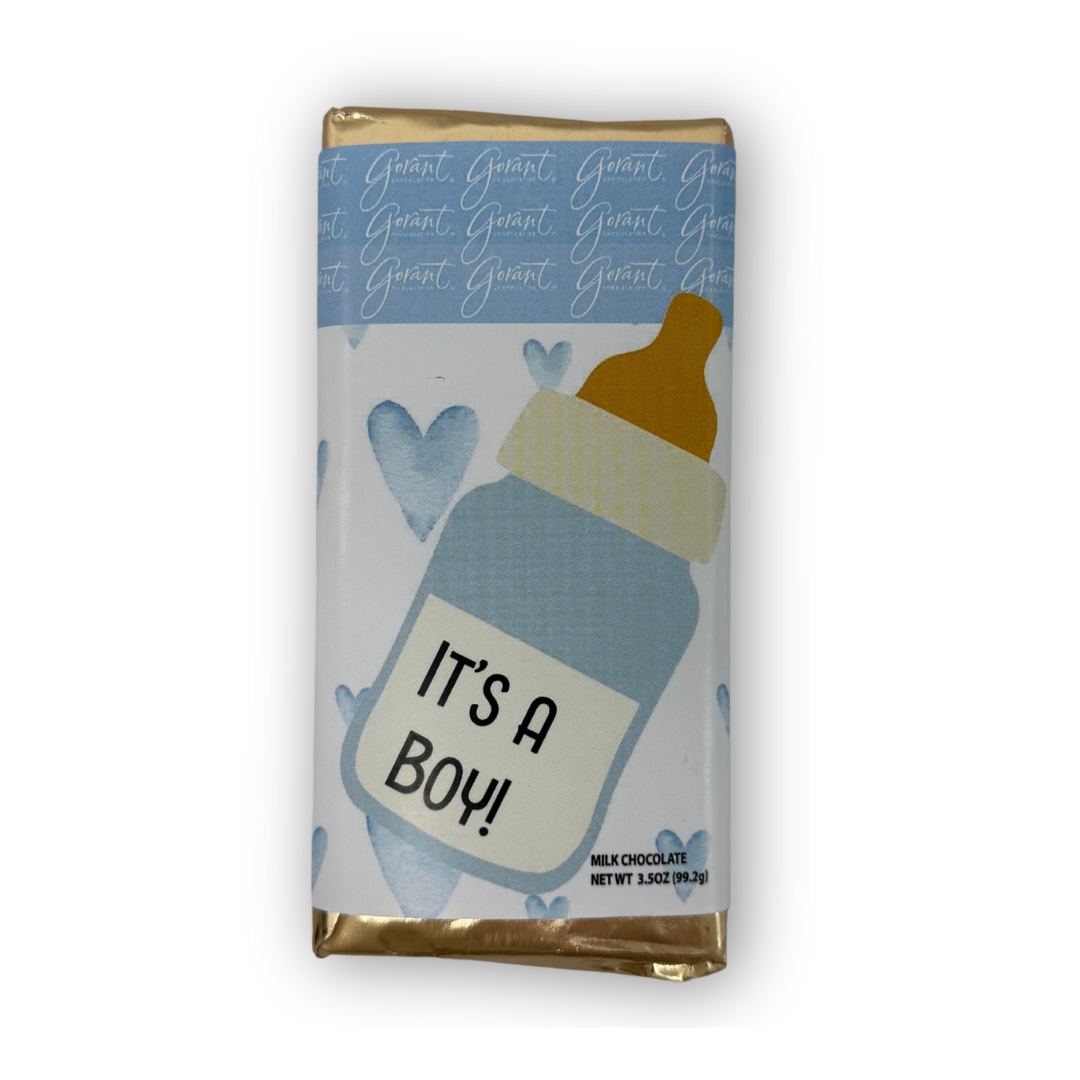 It's a Boy 3.5oz Candy Bar / CASE 36 units