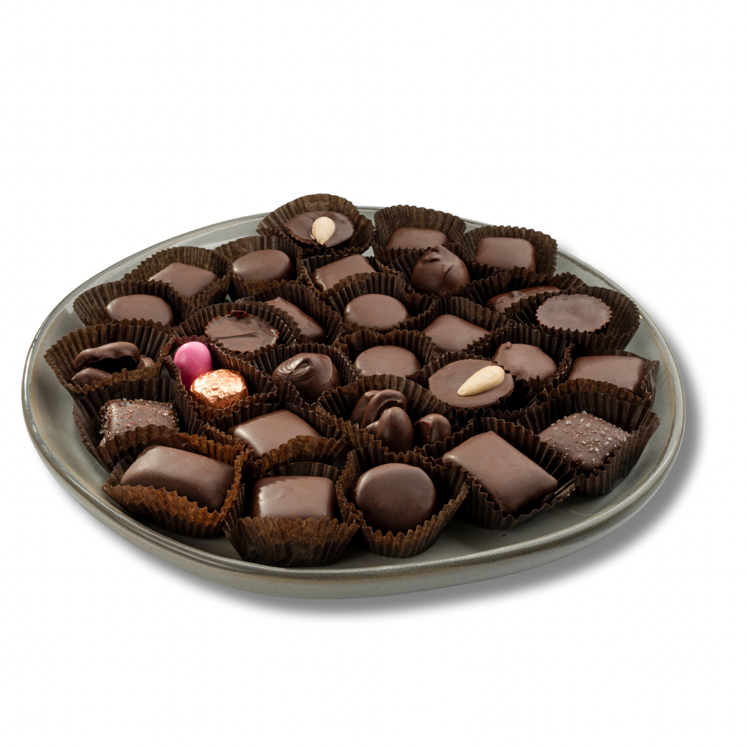 Dark Chocolate Assortment - 60 Piece