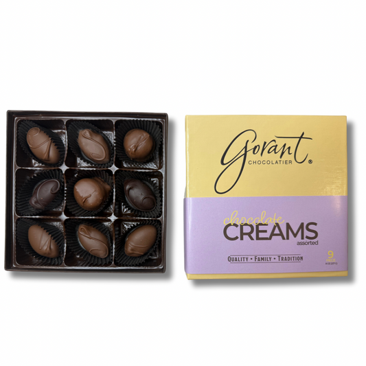 Cream Assortment - 9 Piece / CASE 12 units